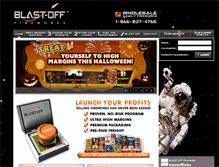 Tablet Screenshot of blastofffireworks.ca
